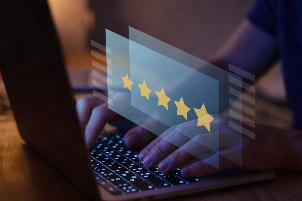 dallas digital marketing agency customer writing a 5 star review