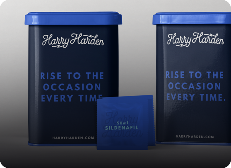 Harry Harden packaging