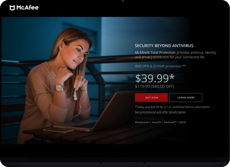 McAfee example